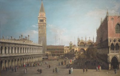 The Piazzetta by Giovanni Antonio Canal